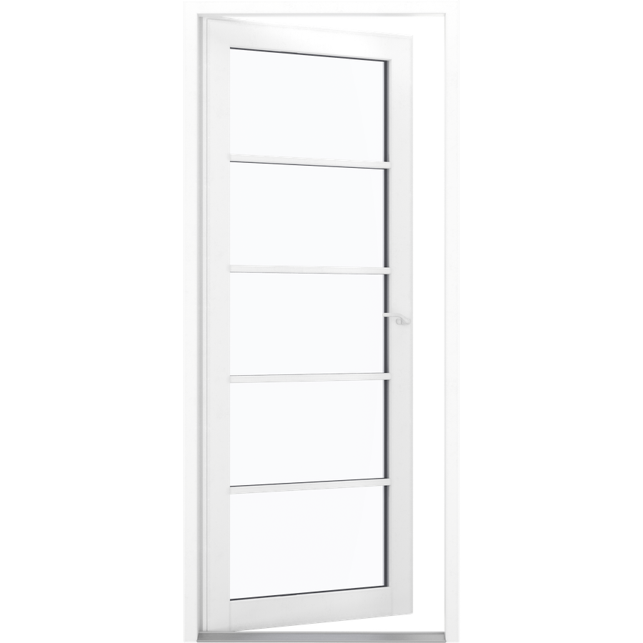 Verandadør - 5 ruter - åben