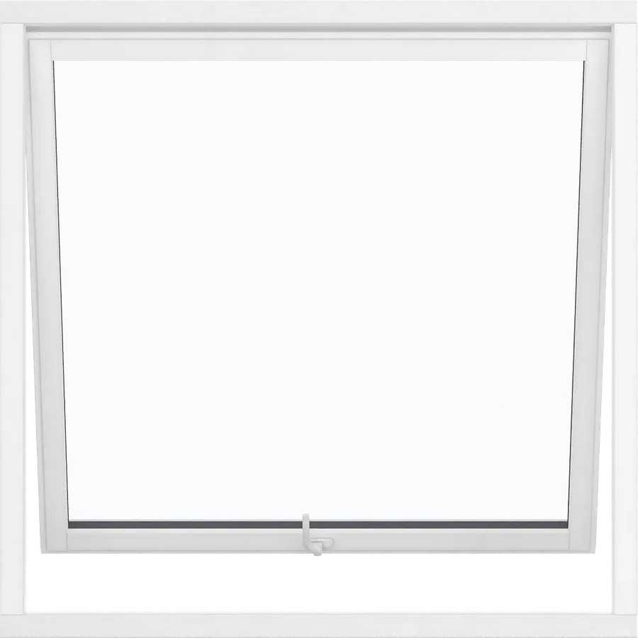 Toppstyrte vinduer - variant